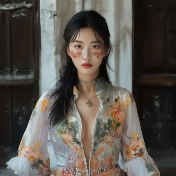 模特果儿最新写真图集：展现女性魅力与时尚风采