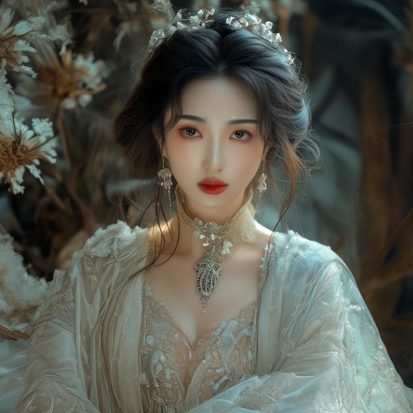 鹿安然图片：她的古装剧照与写真欣赏