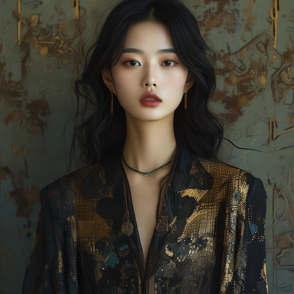 模特尤妮丝图集：时尚界的视觉盛宴与灵魂之光
