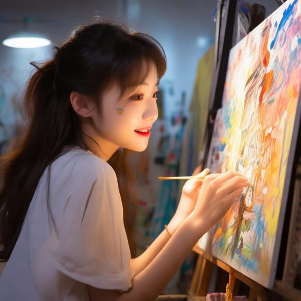 杨晨晨sugar小甜心语画秀人：解读她的少女风格与画作魅力