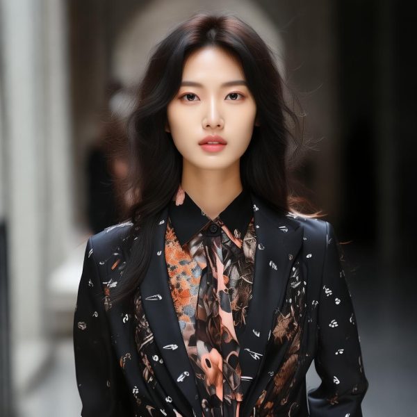 模特陈芊儿图集：优雅气质与时尚品味的完美结合