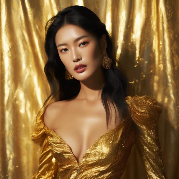 模特尤妮丝照片图片：美丽与时尚的完美结合
