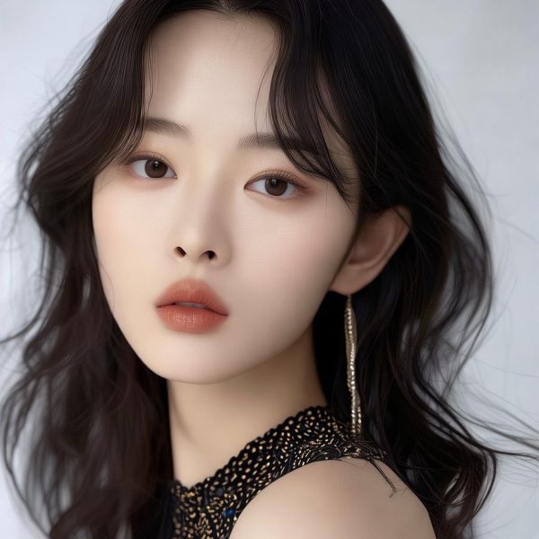 模特徐莉芝图片集：精致与时尚的完美结合