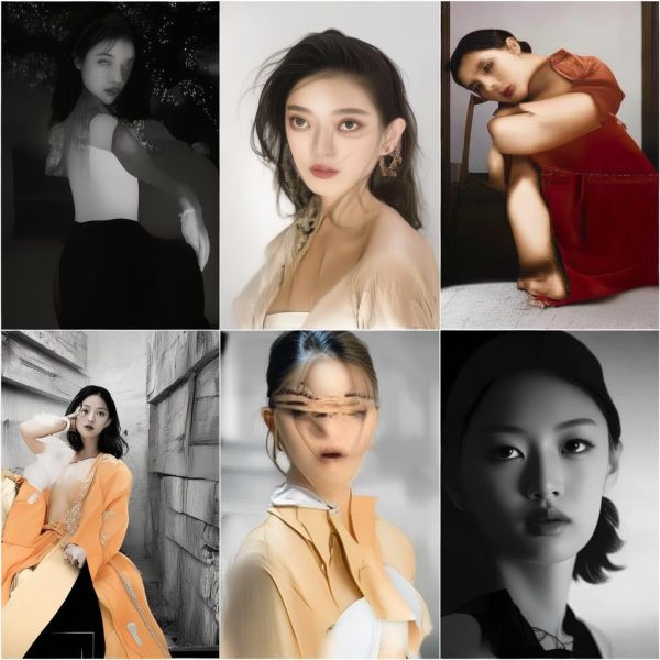 模特安然写真图片大全高清：探索时尚与艺术的完美结合