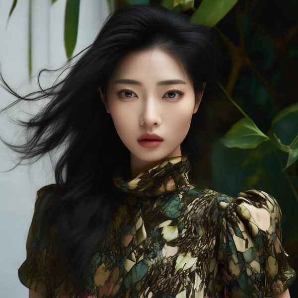 秀人模特林星阑最新写真图集：探索她的时尚魅力