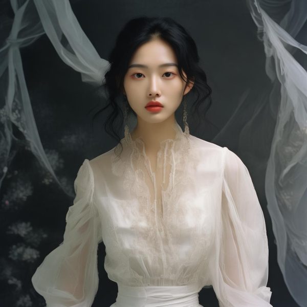 秀人模特桃妖夭图集：优雅与神秘的完美结合