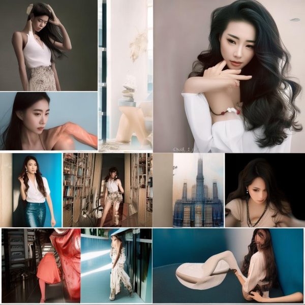 秀人模特陈小花写真集：展现优雅与魅力