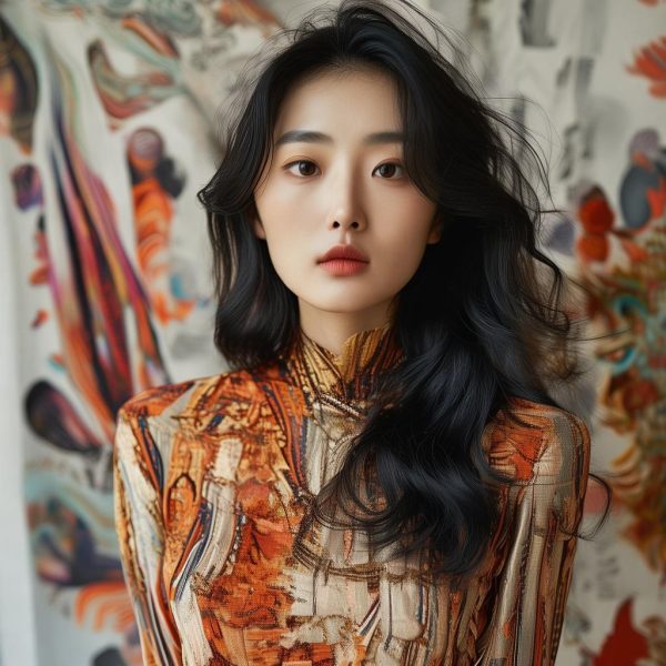 秀人模特陈小花最新写真图集：时尚魅力与艺术表达