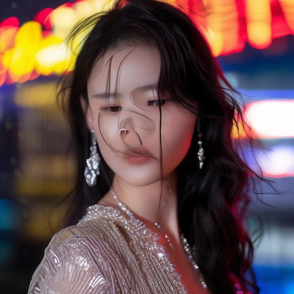 模特江幼瑶写真图片