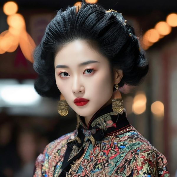 模特王伊丽：时尚界的璀璨新星